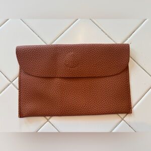 Elegant Brown Travel Bag wallet pouch travel party organizer holder unisex gifts